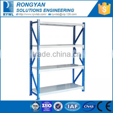 solid and flexible and good powder coating industrial shelving