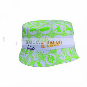 100% cotton all printing bucket hats