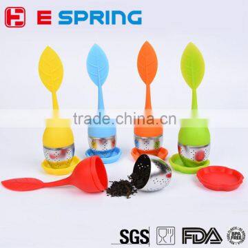 2016 Teapot Sweet Leaf Tea Infuser best Silicone Tea Strainer