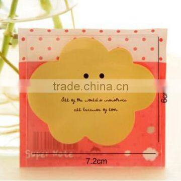 Various Shape Lovely NotePad With Cover Sticker Bookmark Memo Index Sticky Notes photo-5