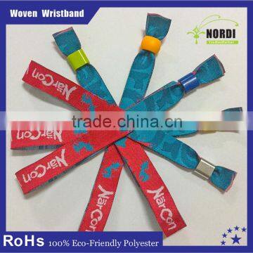 Promotional Custom Woven Security Wristbands for Events photo-2