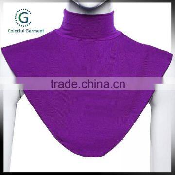 Muslim Arab Neck Cover Modal False Collar Shawls With 20 Colors, Scarves And Wraps For Sale Wholesale