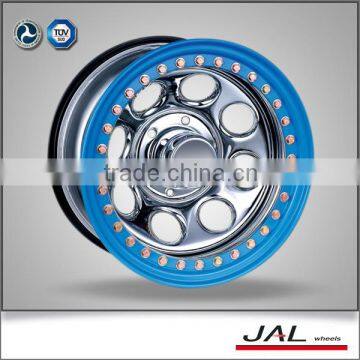 Factory Low Price 4x4 Beadlock Chrome Steel Wheels