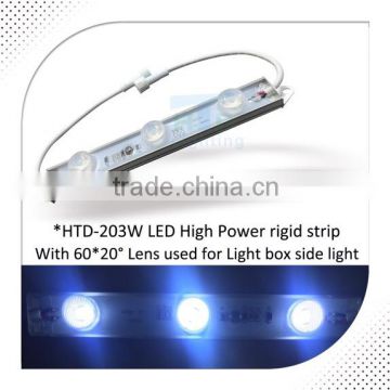 60 degree side light 6.0W LENS LED module for double side emitting light box