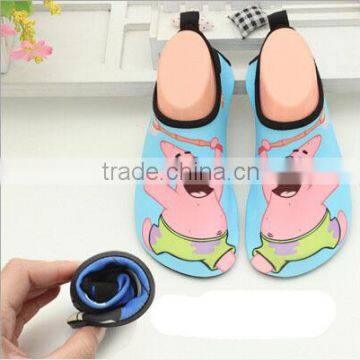 Whole Sale Fashionable Sponge Bob Summer Beach Breathable Skin Shoes photo-2