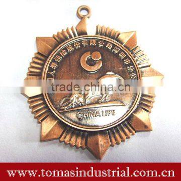 gold/nickle/bronze medal Antique sport award medal metal medallion