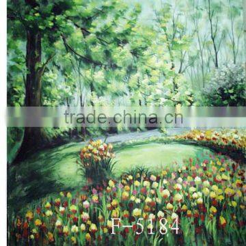 Muslin Scenery Background Hand Painted Backdrop