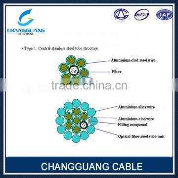 Hot Selling 96 Core Optical Fiber Cable Opgw Made in China photo-2