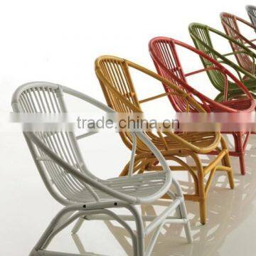 rattan chair,arm chair,colorful chair,occasional chair,relax chair,wicker chair