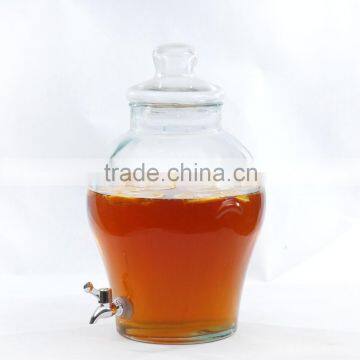 12L Glass Beverage Dispenser With Faucet and Metal Stand photo-4
