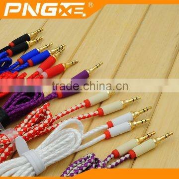 2016 PNGXE cheap price custom mini usb to aux cable for car