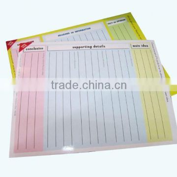 Waterproof Educational chilldren paper study card