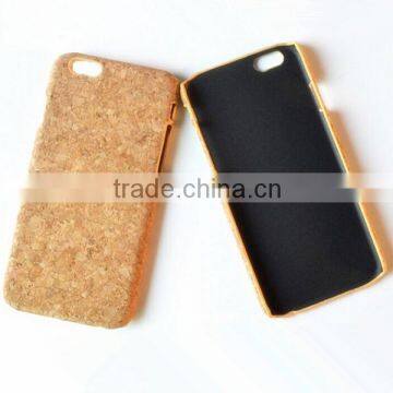 2015 New Stylish Custom Sublimation Cork Wood Phone Case for iPhone 5s and iPhone 6