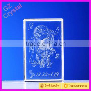 50*50*80mm 3D Photo Crystal Glass Cube photo-5