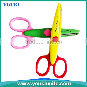 5" Children Scissors Lace Scissors with Plastic Handle