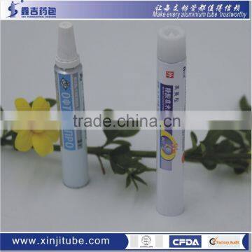 ISO and GMP standard factory supply Hair cream Cosmetic Type aluminium collapsible tube