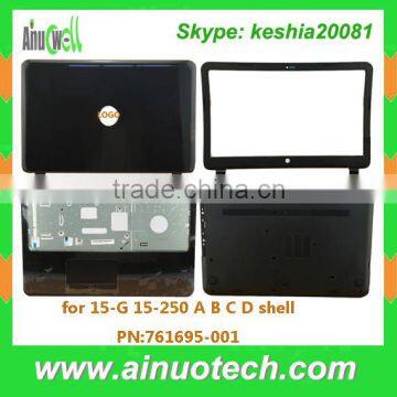 original laptop cover for hp laptop shell 15-G 15-250 Laptop A B C D Shell PN 761695-001