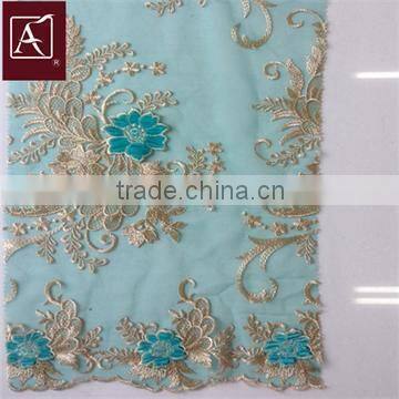 fashion applique embroidery fabric