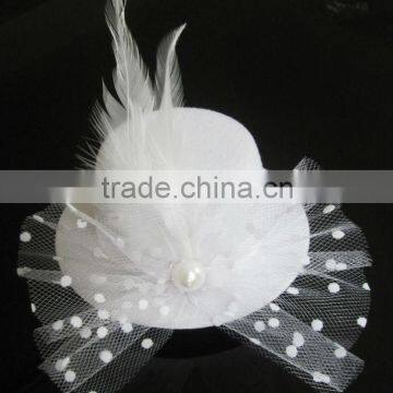 MYLOVE 3 colors top hat felt party hat fascinator cocktail hat MLXM012