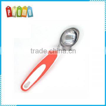 Promotional Stainless steel Ice Cream Spoon with plastic handle