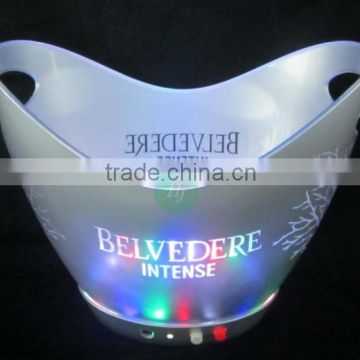 custom plastic beer belvedere ice bucket