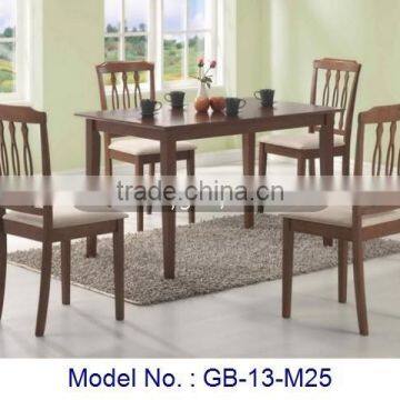 Vintage Look Wooden 1+4 Dining Set Chinese Style Home Furniture Malaysia