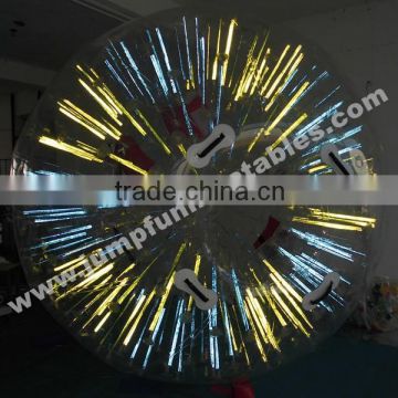 Good quality PVC or TPU inflatable glow zorb