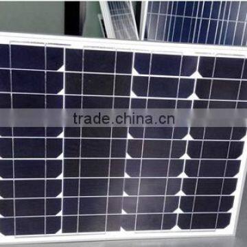 Cheap & High Quality 50W Monocrystalline Solar energy panels