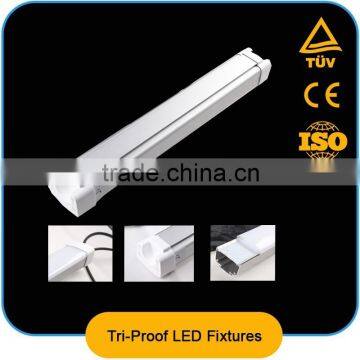 2*10w t8 0.6m Led Tri-proof Light,105lm/w ,lighting Fixture,IP65 IK10,CE ,Rohs,Erp,led Tube Light photo-3