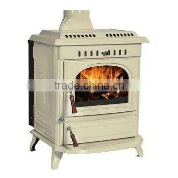 UK cast iron classical wood burning fireplace hearth