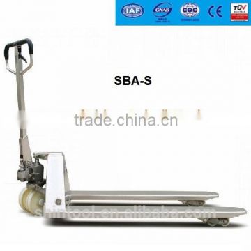 2 ton Stainless Steel Pallet Truck.