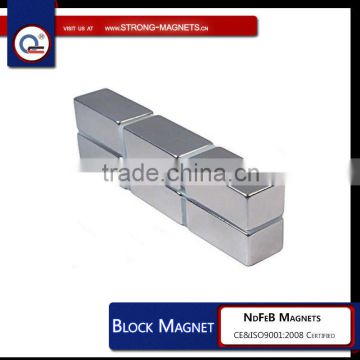 NdFeB/Neodymium/rare earth permanent magnet long block ,NdFeB Block Permanent Magnet