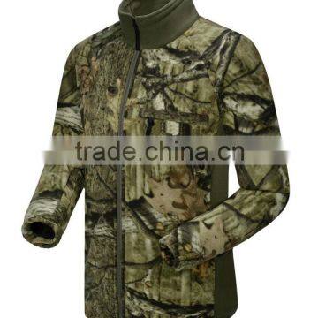 men camo fleece jacket hunting jackets unisex camouflage fleece jacket