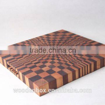 High Qualiy Three Dimensional Wood Cutting Board With Finger Grooves photo-4