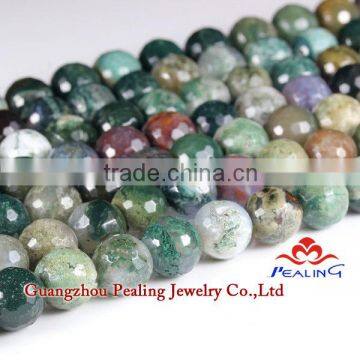 (SPL-011)Indian Agate 6mm Good Quality Cabochon Stones For Bracelet