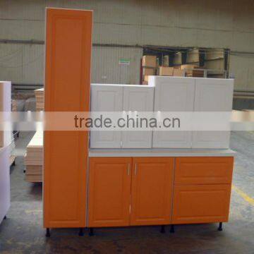 Popular pvc kitchen cabinet kitchen cabinet model