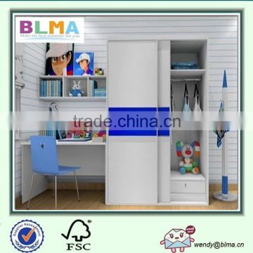 simple children bedroom wardrobe design