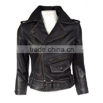 Classic Women Leather Jacket