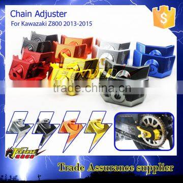 CNC parts decoration Chain Adjuster for kawasaki z800