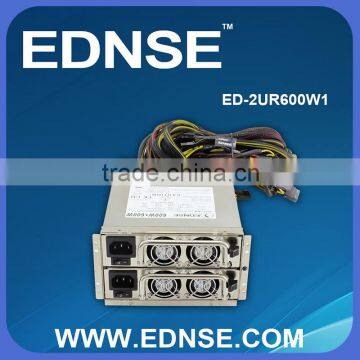 2U-R600W-D 1+1 EPS-12V 600W 1+1 Mini 2U Redundant Power Supply