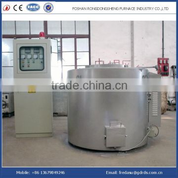 Elctric crucible resistance aluminum melting holding furnace