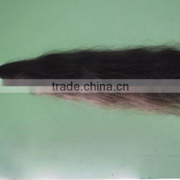 Remy Natural color straight and wavy 24" inch unprocessed wholesale peruvian virgin hair Weaving