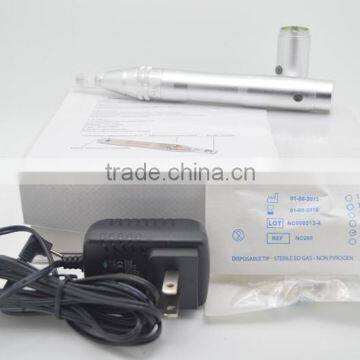 Professinonal Newest Corded or Cordless Meso Derma Stamp Pen With 2pcs Needle Catridage photo-3