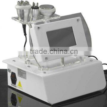 3in1 customized different cavitation rf handles portable personal use or salon use cavitation machine