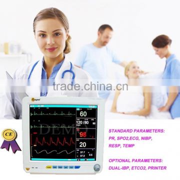 Factory price !!CE approved 12.1 Inch TFT display 6-Parameter ICU patient monitor with factory price