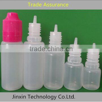 Empty 3ml 5ml 10ml plastic PE e liquid dropper bottle 15ml 20ml 30ml PE dropper bottle 50ml 60ml 100ml plastic e liquid bottle