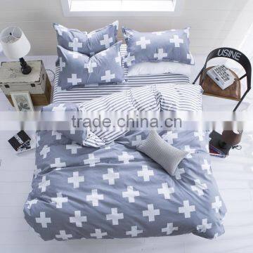 New Fashion Bedding Set 4pcs/3pcs Duvet Cover Sets Soft Cotton Bed Linen Flat Bed Sheet Set Pillowcase Home Textile Drop Ship