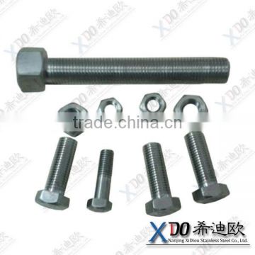 Duplex2205 eye bolt UNS S31803 stud bolt EN 1.4462 bolt and nut