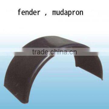 plastic mudapron for heavy duty trailer truck