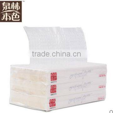 2 Ply Pull-out Soft Virgin Pulp Bag Facial Tissue Paper